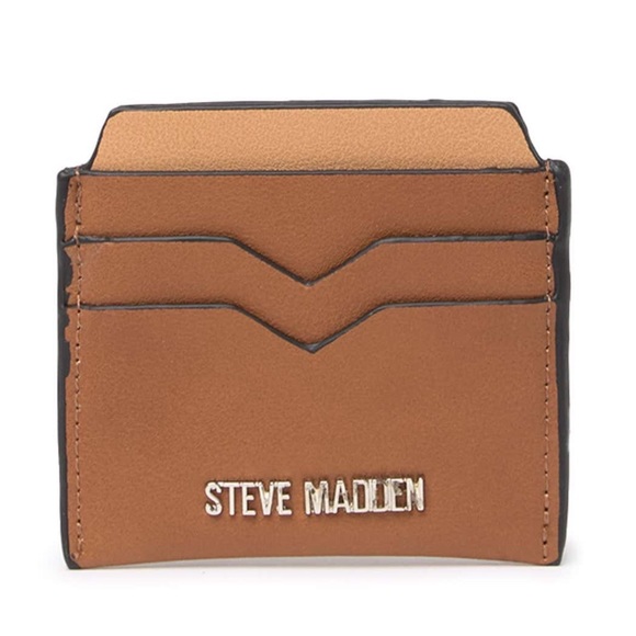 Steve Madden Handbags - Steve Madden card case in tan NWT details above